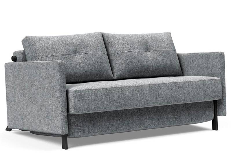 CUBED 140 Sofa Bed (auto-fold leg) - With Arm Rests 