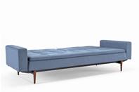 DUBLEXO Sofa Bed with Arms in 525 Mixed Dance Light Blue