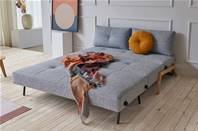 CUBED 140 Sofa Bed (auto-fold leg) - Wood Leg 